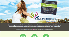 Desktop Screenshot of gesundheitszentrum-netzschkau.com